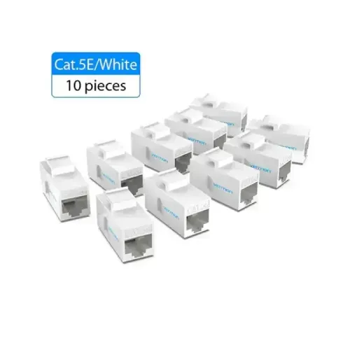 Vention VDD-B11-W Cat 5E UTP Keystone Jack Connector Vention VDD-B11-W Cat 5E UTP Keystone Jack Connector