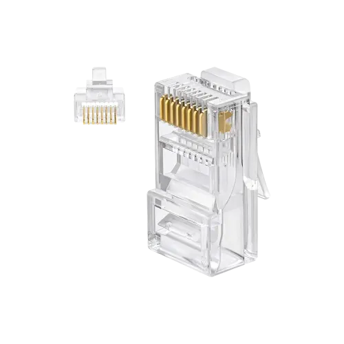 Safenet 36-3000WT-CE Cat6 8P8C RJ45 Connector (50 Pcs)