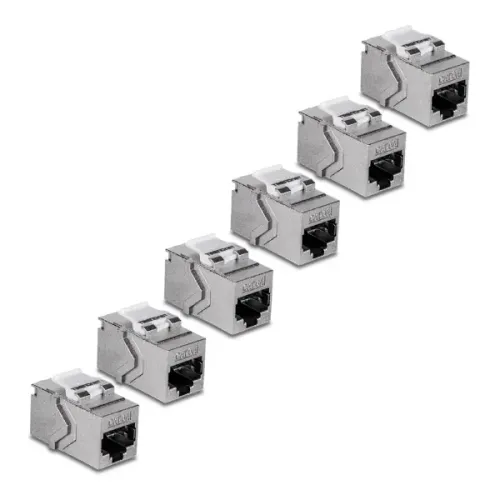 TRENDnet TC-KC06C6A Cat6A RJ45 Keystone Jack (6-Pack) TRENDnet TC-KC06C6A Cat6A RJ45 Keystone Jack (6-Pack)
