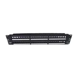 Rosenberger CP41-431-03-E Cat-6 UTP 24 Port Modular Patch Panel
