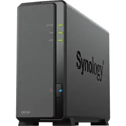 Synology DiskStation DS124 1-Bay NAS Enclosure Synology DiskStation DS124 1-Bay NAS Enclosure