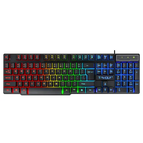 T-Wolf T20 Wired RGB Gaming Keyboard T-Wolf T20 Wired RGB Gaming Keyboard