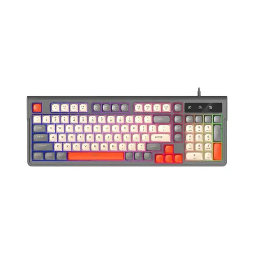 T-WOLF T13 Mixed Color Keycaps Gaming Keyboard