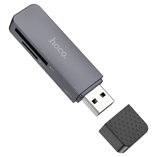 Hoco HB45 Spirit Single Mode USB 2.0 Card Reader Hoco HB45 Spirit Single Mode USB 2.0 Card Reader