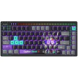 A4Tech Bloody AT75 RGB Wired Mechanical Gaming Keyboard A4Tech Bloody AT75 RGB Wired Mechanical Gaming Keyboard