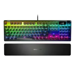 Steelseries Apex 7 RGB Blue Switch Mechanical Gaming Keyboard With Magnetic Wrist Rest Steelseries Apex 7 RGB Blue Switch Mechanical Gaming Keyboard With Magnetic Wrist Rest