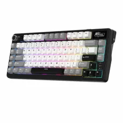 ROYAL KLUDGE RK L75 Tri-Mode Hot-Swappable Wireless Mechanical Gaming Keyboard ROYAL KLUDGE RK L75 Tri-Mode Hot-Swappable Wireless Mechanical Gaming Keyboard