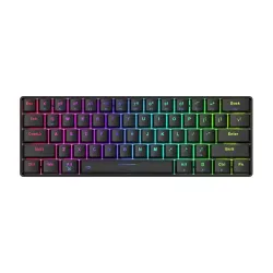 Dareu EK861 TRINITY GTR Blue Switch RGB Tri-Mode Wireless Mechanical Keyboard