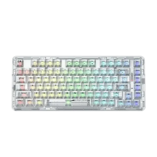 Redragon ELF PRO K649 Transparent Mechanical Keyboard