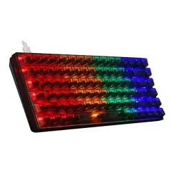 Jedel KL-123 Transparent RGB Mechanical Keyboard