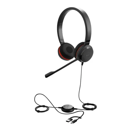 Jabra Evolve 20 SE Stereo MS USB & Type-C Headset Jabra Evolve 20 SE Stereo MS USB & Type-C Headset