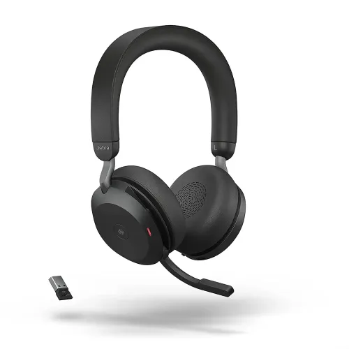 Jabra Evolve2 75 MS DUO Bluetooth & USB Type A Head Set Black (Without Stand) Jabra Evolve2 75 MS DUO Bluetooth & USB Type A Head Set Black (Without Stand)