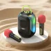 Hoco DS68 RGB Portable Bluetooth Speaker With 2 Mic