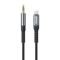 BWOO BO-AUX068 1.2 Meter Lightning to 3.5mm Audio Converter BWOO BO-AUX068 1.2 Meter Lightning to 3.5mm Audio Converter