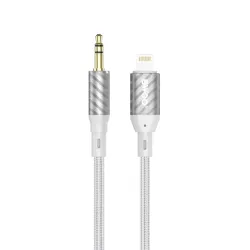 BWOO BO-AUX073 1M Lightning to 3.5mm Audio Converter BWOO BO-AUX073 1M Lightning to 3.5mm Audio Converter