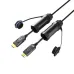 Dtech DT-HF8030KF 30 Meter 8K HDMI Armor Fiber Optic Cable With Waterproof Shell