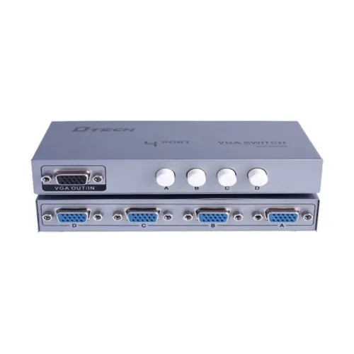 Dtech DT-7034 4 in 1 VGA Switcher Dtech DT-7034 4 in 1 VGA Switcher