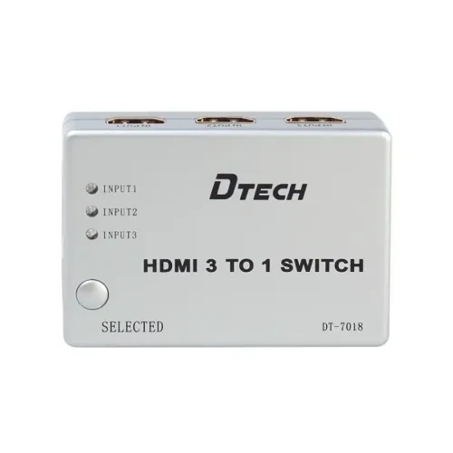 Dtech DT-7018 3 In 1 HDMI Switch Dtech DT-7018 3 In 1 HDMI Switch