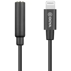 BOYA BY-K3 TRS to Male Lightning Adapter BOYA BY-K3 TRS to Male Lightning Adapter