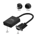 Onten OTN-7557A HDMI Female to VGA Male Adapter with Audio Onten OTN-7557A HDMI Female to VGA Male Adapter with Audio