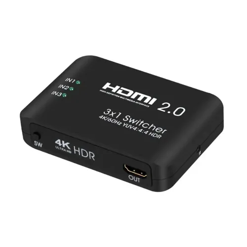 Onten OTN-7593B 3 in 1 out HDMI Switch