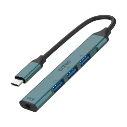 Onten OTN-9706 4-in-1 Type-C to USB 3.0 Hub with 3.5mm Jack Onten OTN-9706 4-in-1 Type-C to USB 3.0 Hub with 3.5mm Jack