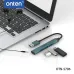 Onten OTN-5706 4-in-1 USB Hub with 3.5mm Jack