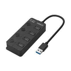 Onten OTN-5302 4-Port USB 2.0 Hub with Switch Onten OTN-5302 4-Port USB 2.0 Hub with Switch