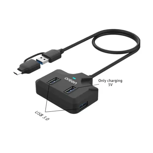 Onten OTN-UCA5310 4-in-2 USB Hub Onten OTN-UCA5310 4-in-2 USB Hub