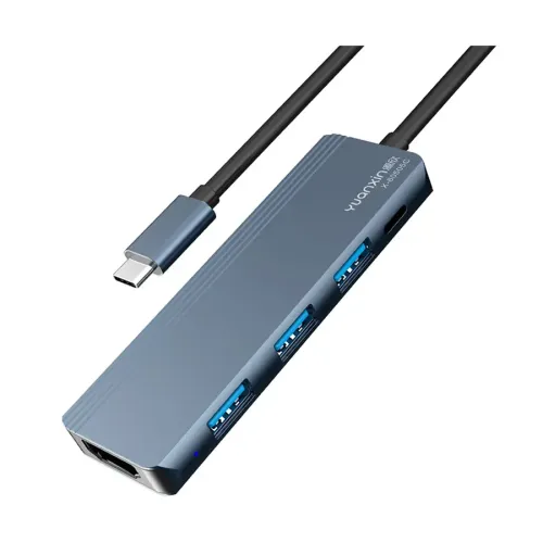 Yuanxin X-80505C 4 in 1 Multifunctional Type-C Hub Yuanxin X-80505C 4 in 1 Multifunctional Type-C Hub