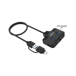 Onten OTN-UCA5311 5-in-2 USB Hub with LAN Adapter Onten OTN-UCA5311 5-in-2 USB Hub with LAN Adapter