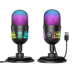 Onikuma M930 RGB USB Gaming Microphone Onikuma M930 RGB USB Gaming Microphone