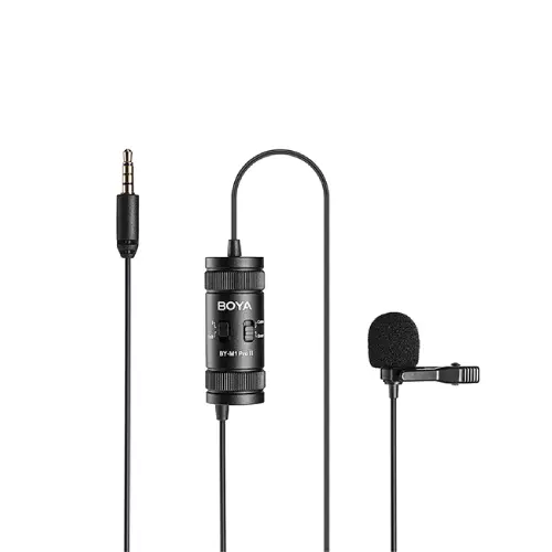 Boya BY-M1 Pro II 3.5mm Lavalier Microphone Boya BY-M1 Pro II 3.5mm Lavalier Microphone
