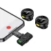 Hoco L22 Type-C & Lightning Dual Mic Lavalier Wireless Microphone Hoco L22 Type-C & Lightning Dual Mic Lavalier Wireless Microphone