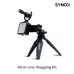 SYNCO Vlogger Kit2 with Microphone and Fill Light for Camera/SmartPhone Black SYNCO Vlogger Kit2 with Microphone and Fill Light for Camera/SmartPhone Black