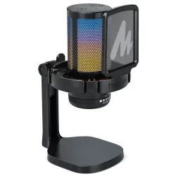MAONO DGM20 GamerWave Condenser USB Gaming RGB Microphone MAONO DGM20 GamerWave Condenser USB Gaming RGB Microphone