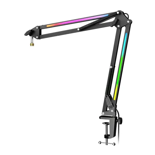 FIFINE AmpliGame BM38 RGB Microphone Boom Arm Stand FIFINE AmpliGame BM38 RGB Microphone Boom Arm Stand