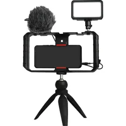 SYNCO Vlogger Kit1 with Microphone and Fill Light for Camera/SmartPhone Black SYNCO Vlogger Kit1 with Microphone and Fill Light for Camera/SmartPhone Black