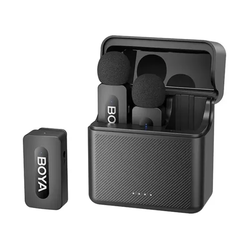 BOYA BY-V35 2.4 GHz Dual-Channel Wireless Microphone For Camera BOYA BY-V35 2.4 GHz Dual-Channel Wireless Microphone For Camera