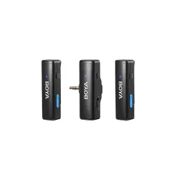 Boya BOYALINK A2 All-In-One Design Wireless Microphone System Without Charging Case Boya BOYALINK A2 All-In-One Design Wireless Microphone System Without Charging Case