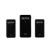 Boya BY-Wmic5-M2 Ultracompact 2.4GHz Dual-Channel Wireless Microphone System Boya BY-Wmic5-M2 Ultracompact 2.4GHz Dual-Channel Wireless Microphone System