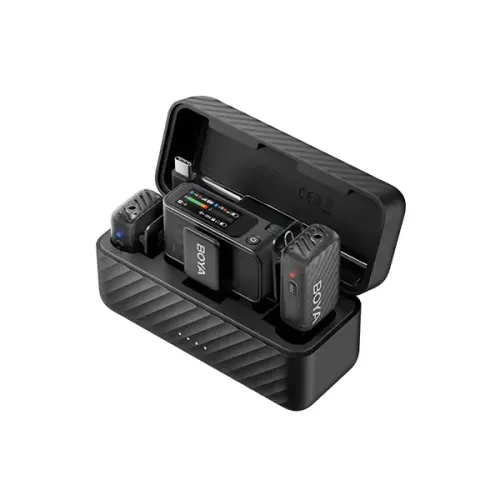 Boya BOYAMIC 2 AI-Powered Button Mini Wireless Microphone System Boya BOYAMIC 2 AI-Powered Button Mini Wireless Microphone System