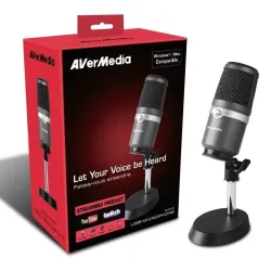 AVerMedia AM310 USB Microphone Black AVerMedia AM310 USB Microphone Black