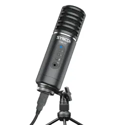 SYNCO CMic-V1 Desktop USB Large Diaphragm Condenser Professional Microphone Black SYNCO CMic-V1 Desktop USB Large Diaphragm Condenser Professional Microphone Black