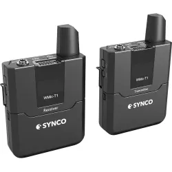 SYNCO WMic-T1 Camera-Mount 16-Channel UHF Wireless Lavalier Microphone System Black SYNCO WMic-T1 Camera-Mount 16-Channel UHF Wireless Lavalier Microphone System Black