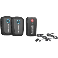 Saramonic Blink500 B2 Ultracompact Wireless 2 Person Clip-On Microphone System Saramonic Blink500 B2 Ultracompact Wireless 2 Person Clip-On Microphone System