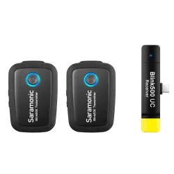 Saramonic Blink500 B6 Ultracompact Wireless Clip-On Microphone System with Lavalier Saramonic Blink500 B6 Ultracompact Wireless Clip-On Microphone System with Lavalier