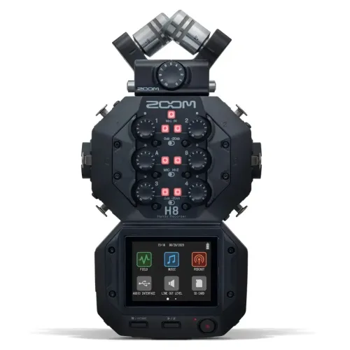 Zoom H8 8-Input, 12-Track Portable Handy Recorder Zoom H8 8-Input, 12-Track Portable Handy Recorder