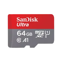 SanDisk Ultra SQUAB 64GB MicroSDXC UHS-I Memory Card (SDSQUAB-064G-GN6MN) SanDisk Ultra SQUAB 64GB MicroSDXC UHS-I Memory Card (SDSQUAB-064G-GN6MN)