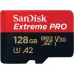 Sandisk Extreme Pro 128GB 200mbps MicroSDXC UHS-1 Memory Card With Adapter (SDSQXCD-128G-GN6MA) Sandisk Extreme Pro 128GB 200mbps MicroSDXC UHS-1 Memory Card With Adapter (SDSQXCD-128G-GN6MA)